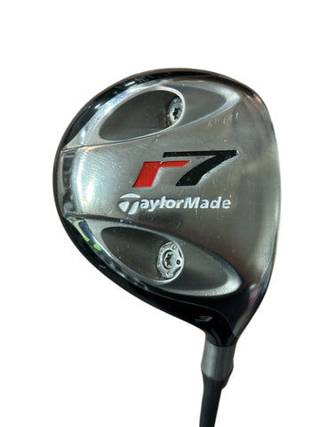 TaylorMade R7 15° 3 Wood Aldila 65g Stiff Flex Shafts Golf Pride CP2 Pro Grip