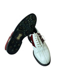 Foot Joy Classics Tour Golf Shoes US13 White/Maroon No Box