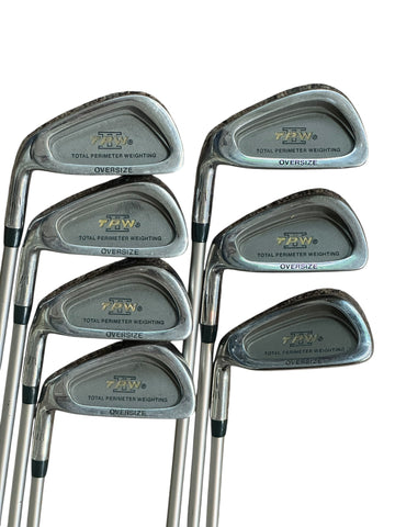 Pinseeker LH TPW II Oversize 4-9, SW -.5" Expediter Sr Flex Shafts Griptec Grips