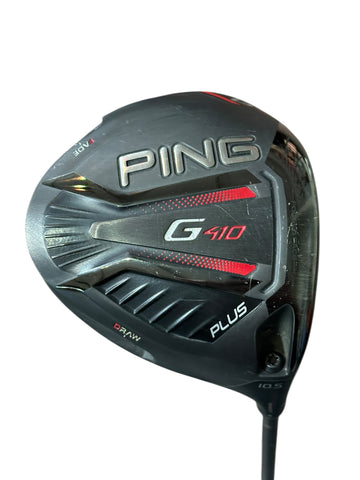 Ping G410 Plus 10.5° Driver Aldila RIP 60g R Flex Shaft Golf Pride MCC +4 Grip