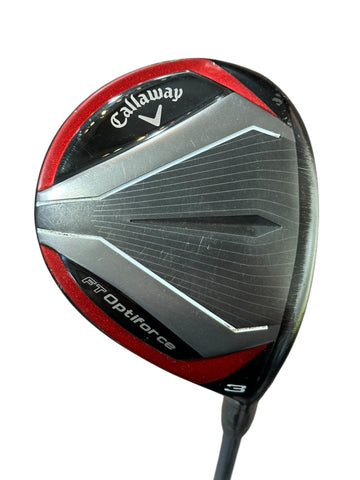 Callaway FT Optiforce 15° 3 Wood Rogue 8•5•9 65g S Flex Shaft Sonar Grip