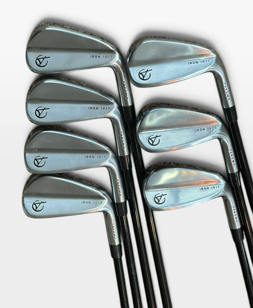 Takomo Iron 101T Iron Set 4-PW Atmos 7 Regular Flex Shaft Golf Pride Tour Velvet Grip