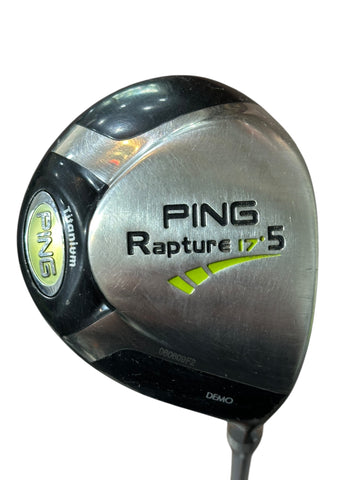 Ping Rapture 17° 5 Wood TFC909F Regular Flex Shaft Lamkin Crossline Grip