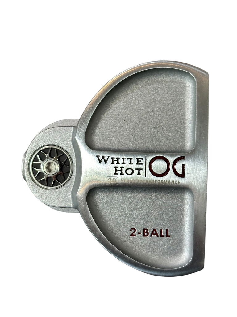 Odyssey White Hot OG 2 Ball 35" Putter White Hot Steel Shaft Odyssey Grip