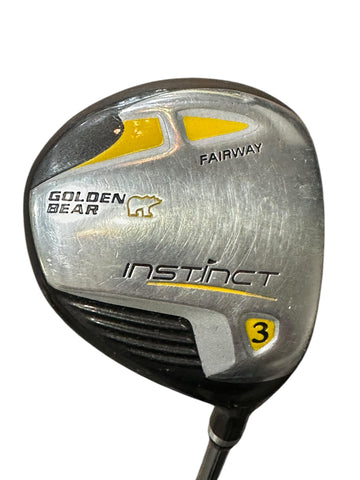 Golden Bear Instinct 15° 3 Wood Tour Frequency Uniflex Shaft GB Grip