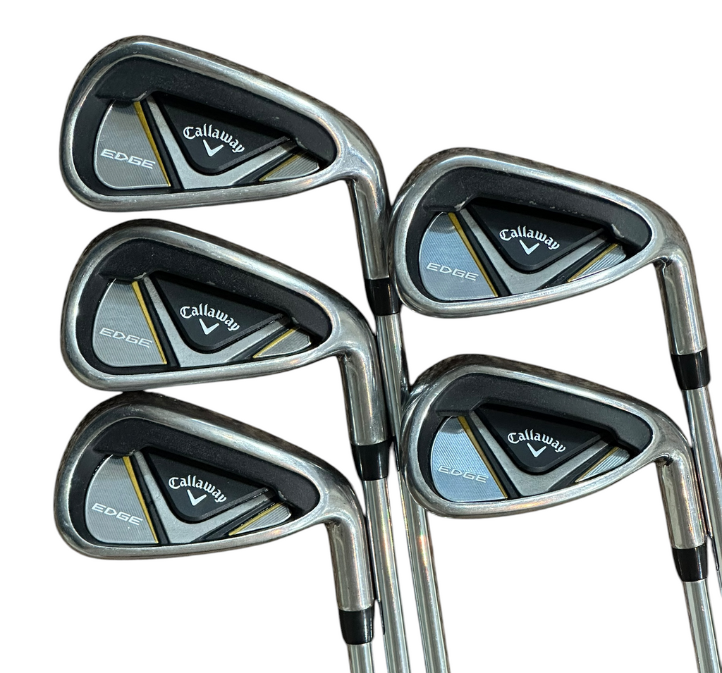 Callaway Edge Iron Set 6-PW Edge Regular Flex Shafts Callaway Grips