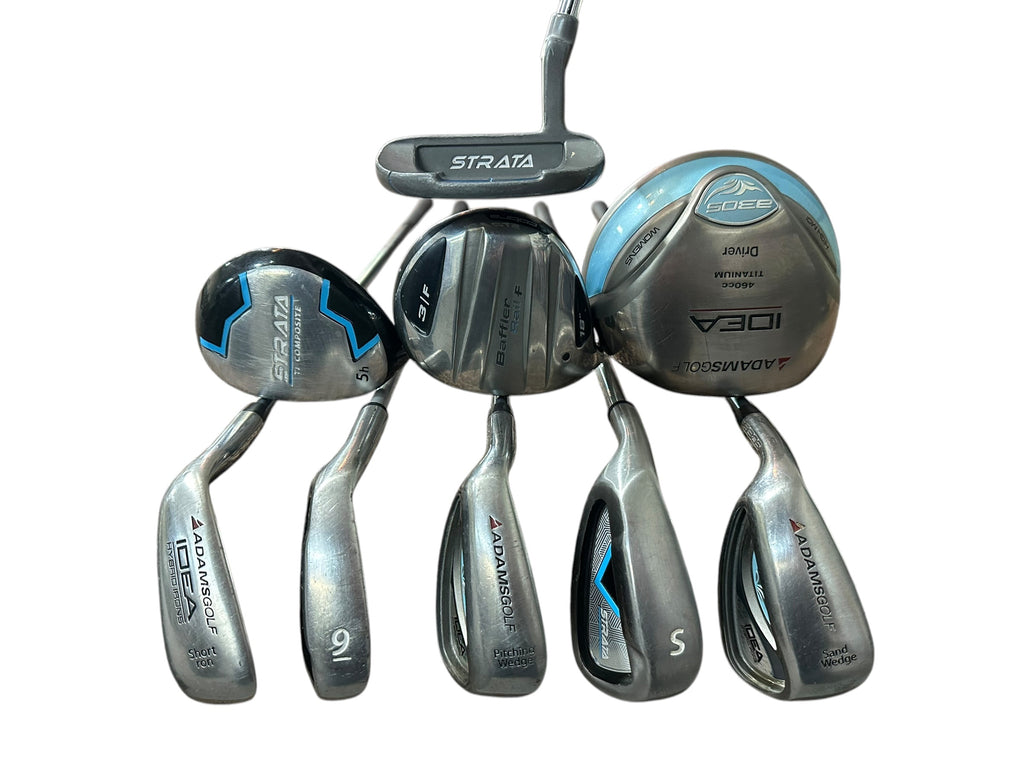 Adams Cobra Callaway WLH Complete Golf Club Set Ladies Flex SET-091426T07