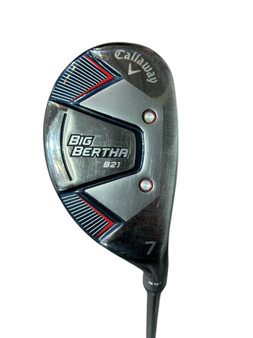 Callaway Big Bertha B21 30° 7 Hybrid RCH665 Sr Flex Shaft GP Tour Velvet Grip