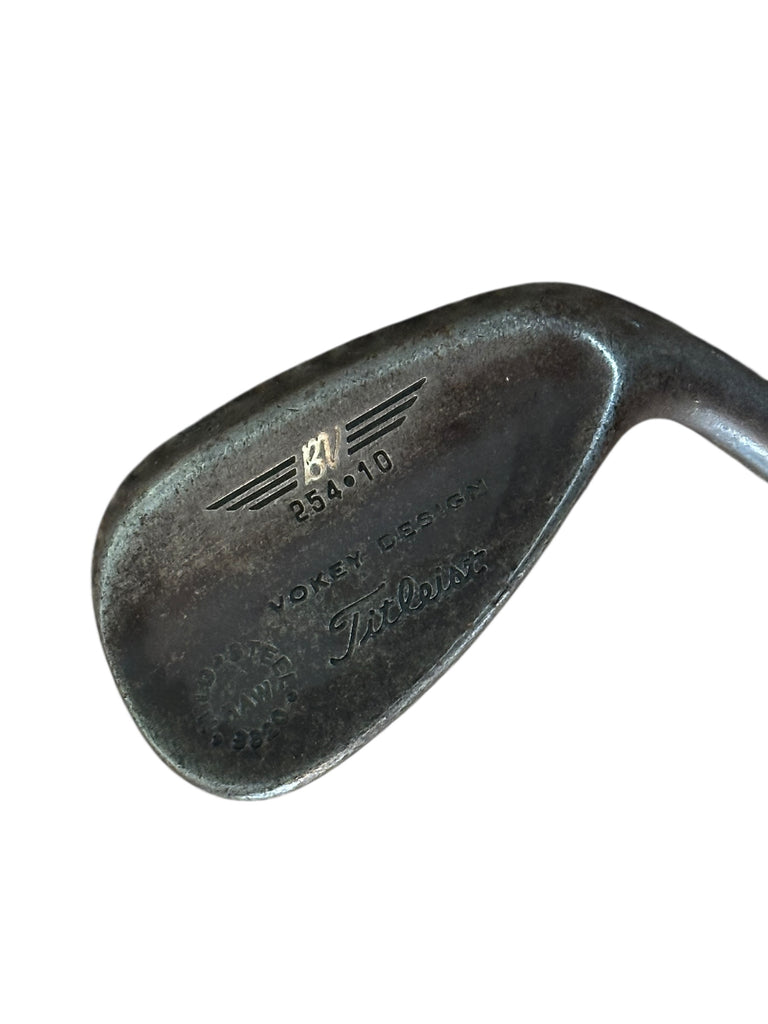 Titleist BV254•10 Mild Steel Raw SW DG S300 S Flex Shaft GP Tour Wrap Grip