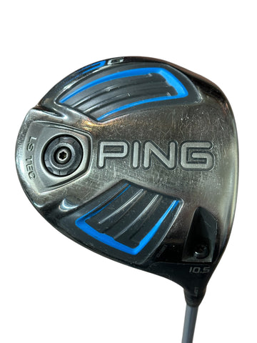 Ping G 10.5° Driver Fujikura Vista Pro 55g R Flex Shaft Golf Pride MCC Grip