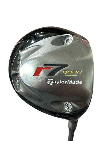 TaylorMade R7 Quad 10.5° Driver M.A.S.2 65g S Flex Shaft Perma Wrap Grip
