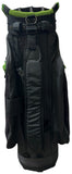Bag Boy Cart Bag 15-Way Divider 8 Pockets Shoulder Strap Carry Handle