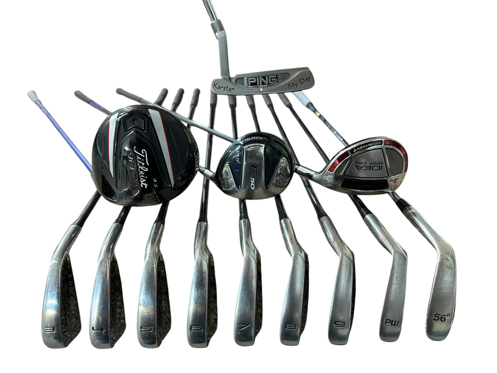 Titleist, Mizuno & MDC Men's Right Hand Golf Club Set S Flex SET-032526T07