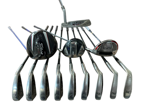 Titleist, Mizuno & MDC Men's Right Hand Golf Club Set S Flex SET-032526T07