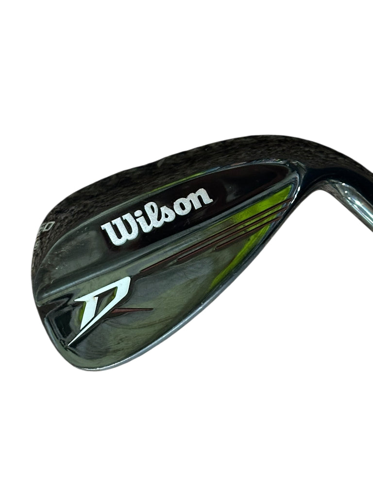 Wilson Deep Red 60•5 Lob Wedge Wilson Steel Shaft Wilson Grip