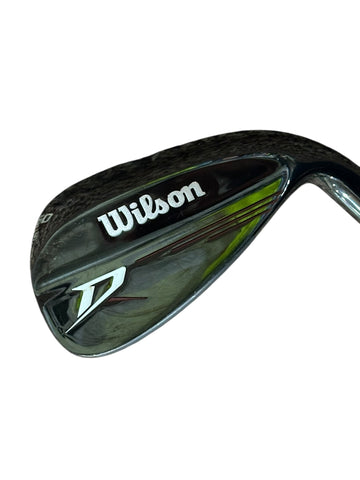 Wilson Deep Red 60•5 Lob Wedge Wilson Steel Shaft Wilson Grip