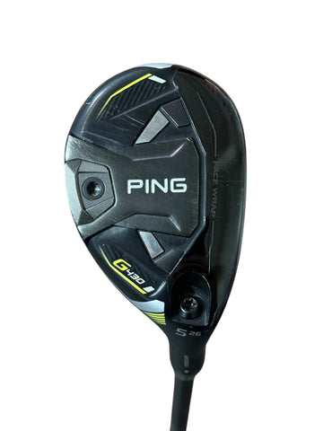 Ping G430 26° 5 Hybrid Alta CB 70g R Flex Shaft GP Tour Velvet Grip