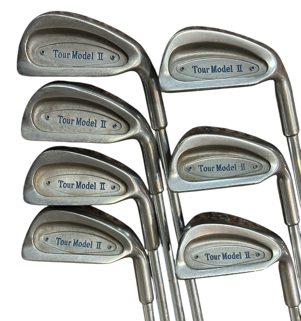 Tour Model II Irons 3-9 -1.5" True Temper Stiff Flex Shafts