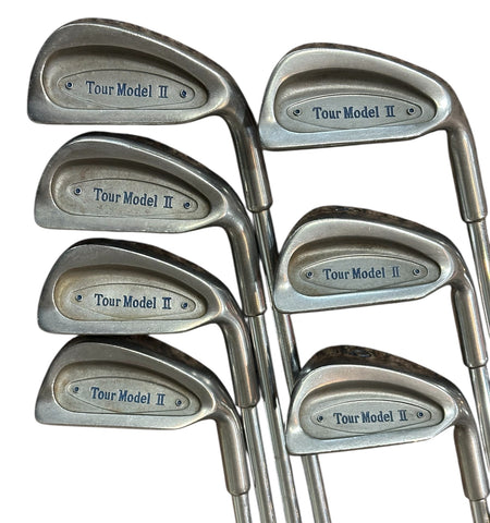 Tour Model II Irons 3-9 -1.5" True Temper Stiff Flex Shafts