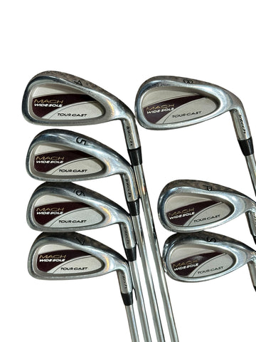 In Tech Mach Wide Sole Tour Cast Iron Set 4-SW (NO 9) Ladies Flex Shafts