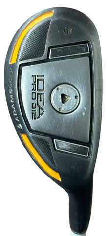 Adams Idea Pro a12 18° Hybrid Matrix Ozik Altus Stiff Flex Shaft Grip One Grip