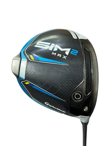 TaylorMade Sim 2 Max 9° Driver Ventus 5 Stiff Flex Shaft Golf Pride Z Grip