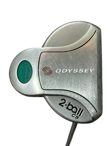 Odyssey 2 Ball CS 34.5" Putter Odyssey Steel Shaft SS Flatso 3.0 Grip