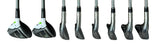 TaylorMade LH RBZ Irons 3-H 5-PW Irons +1" RBZ R Flex Shafts RBZ Grips