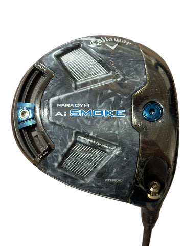 Callaway Paradym Ai Smoke Max 9° Driver Denali S Flex Shaft Callaway Grip