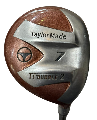 TaylorMade Ti Bubble 2 7 Wood Bubble 2 S-90 S Flex Shaft GP Tour Velvet Grip
