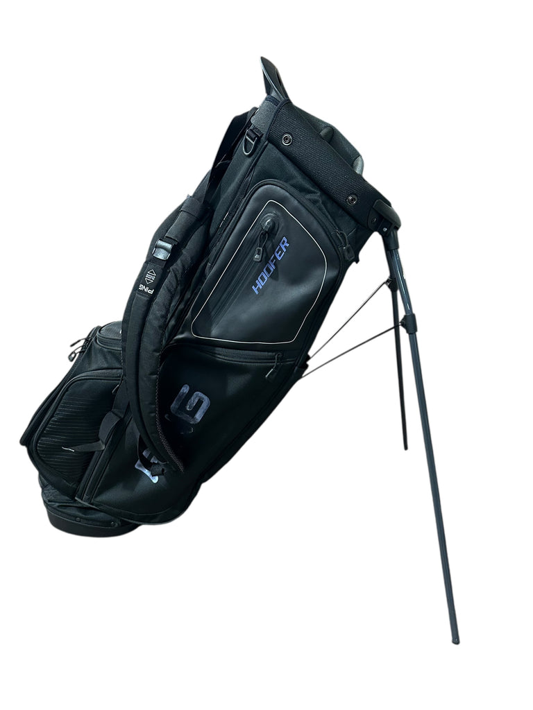 Ping Hoofer Stand Bag 5-Way Divider 7 Pockets Harness Handle Rain Hood