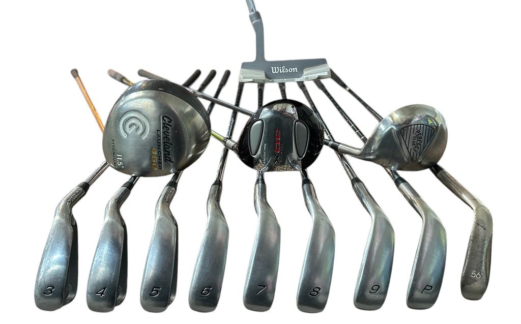 Cleveland TaylorMade Men's Right Hand Golf Club Set S Flex SET-120925T04