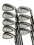 TaylorMade RAC OS Irons 4-SW +1/2" Ultralite Sr Flex Shafts Royal V Sand Grips