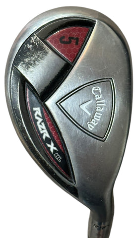 Callaway RAZR X 27° 5 Hybrid Callaway 60g Senior Flex Shaft Callaway Grip