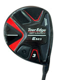 Tour Edge E523 3 Wood Hot Launch 55g R Flex Shaft GP MCC+4 Grip