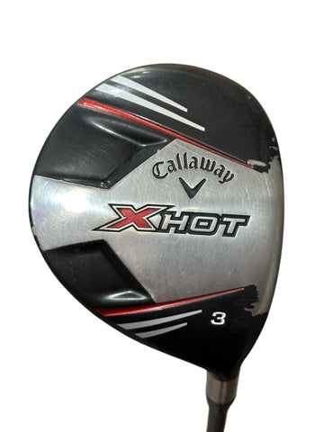 Callaway X Hot 15° 3 Wood Callaway 55g Stiff Flex Shaft GP CP2 Pro Grip