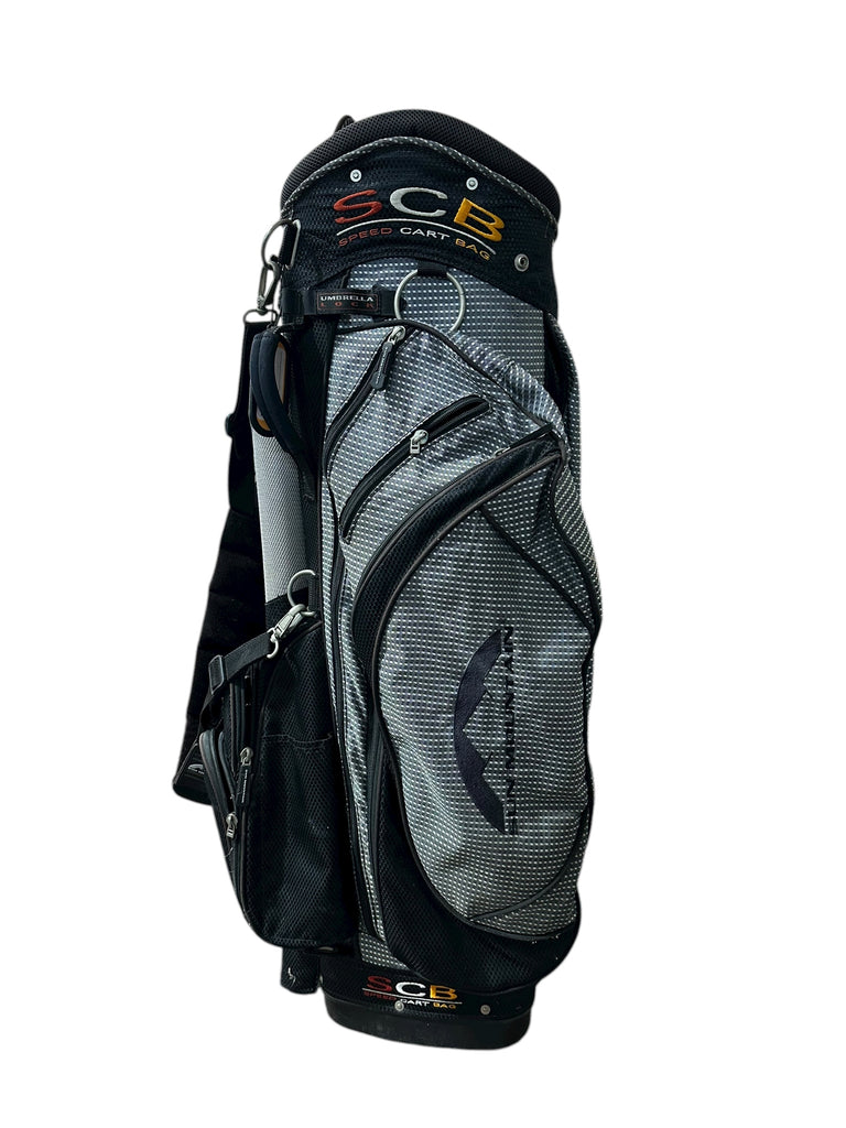 Sun Mountain Speed Cart Bag 8-Way Divider 8 Pockets Strap Handle
