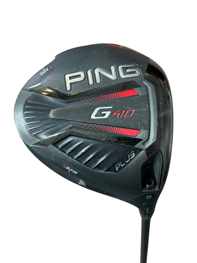 Ping G410 Plus 9° Driver Hzrdus 6.5 75g X Flex Shaft Golf Pride Tour Velvet Grip