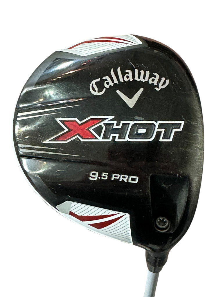 Callaway X Hot Pro 9.5° Driver Project X 6.0 Stiff Flex Shaft Callaway Grip