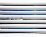 Callaway X20 Iron Set 4-PW, SW +1/2" Apollo Blue Steel Stiff Flex Shafts Tacki Mac Grips