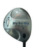 Callaway Big Bertha Steelhead 7 Wood RCH 99 Series S Flex Shaft Callaway Grip