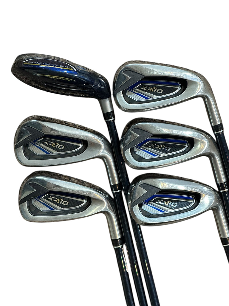 XXIO 12 Iron Set 5H 6-PW Irons MP1200 Regular Flex Shafts Xxio Grips