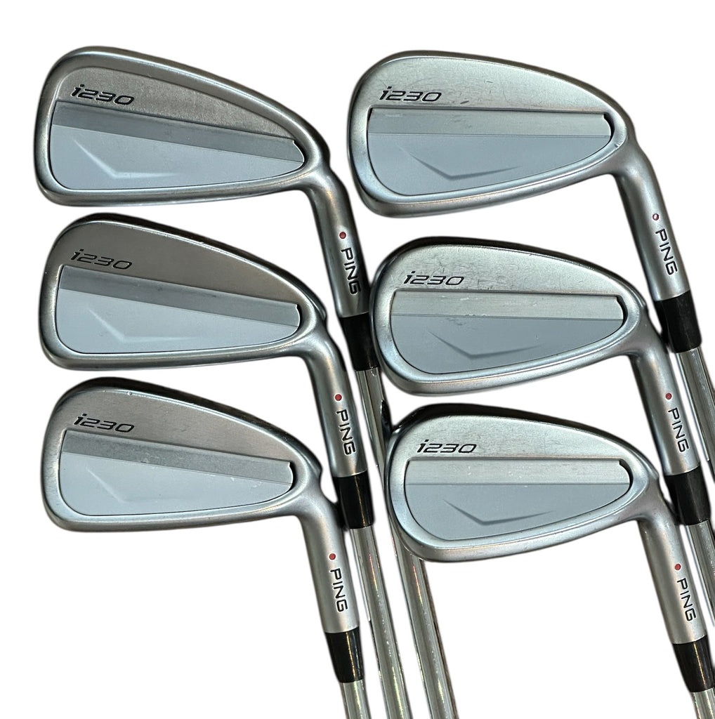 Ping i230 Red Dot Iron Set 5-PW NS PRO X Flex Shafts GP Tour Velvet Grips