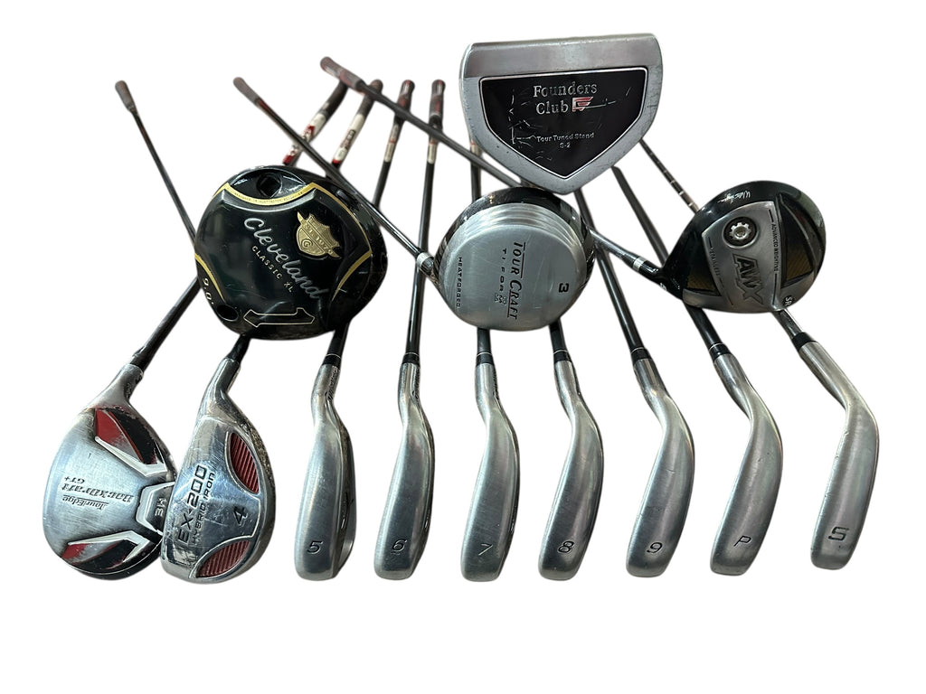 Cleveland TaylorMade Men's Right Hand Golf Club Set Sr Flex SET-010926T06