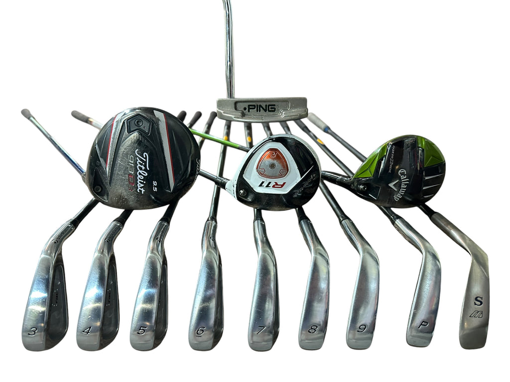 Titleist Callaway TaylorMade MRH Golf Club Set S Flex SET-090926T09
