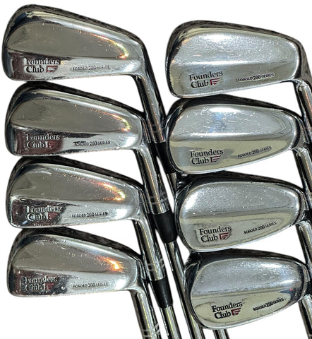 Founders Club Iron Set 3-PW Dynamic Gold S300 S Flex Shafts GP Tour Wrap Grips