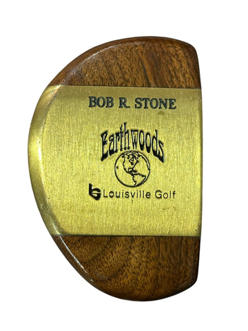 Louisville Golf Bob R. Stone Earthwoods 32" Putter Steel Shaft Ping Grip