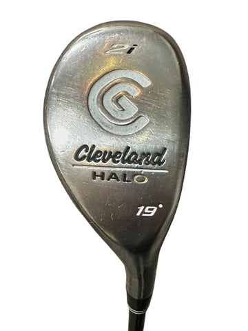 Cleveland Halo 19° 2 Hybrid Action Lite S Flex Shaft Golf Pride CP2 Pro Grip