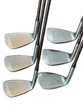 Tour Edge Comp XL Irons 3-8 Lift Off R Flex Shafts Lamkin Crossline Grips