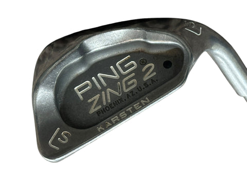 Ping Zing 2 LS 58° Lob Wedge JZ Stiff Flex Shaft Lamkin Crossline Grip